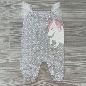 āLittle Lass Baby Girls Romper 3-6Mā